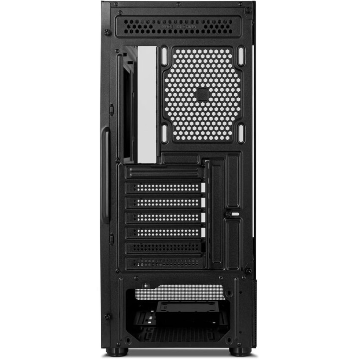 Nox Hummer Vision Atx Box. Compact Semi-Tower. USB 3.0. Black