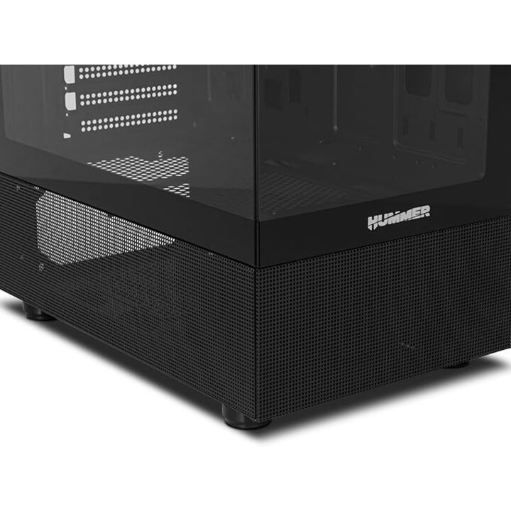 Nox Hummer Vision Atx Box. Compact Semi-Tower. USB 3.0. Black