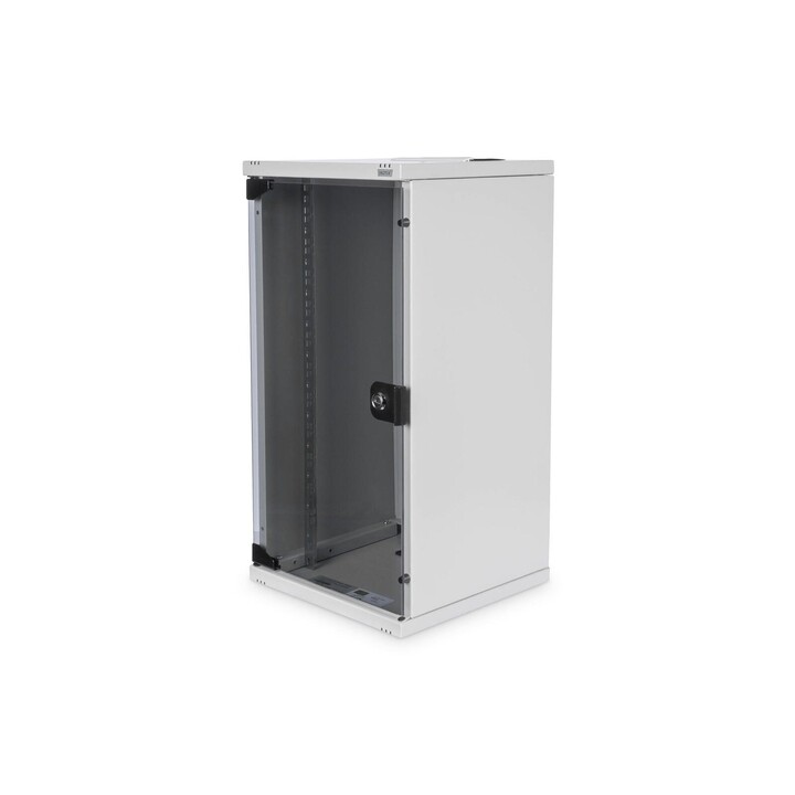 Digitus 12HE 10""-Wandgehäuse RAL 7035 grau (Kompakte Gehäuse DN-10-12U)