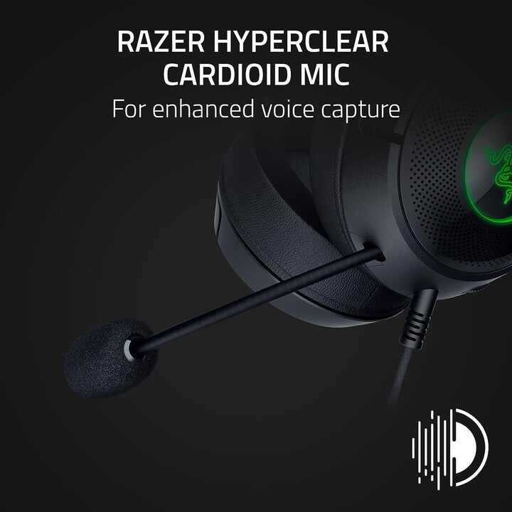 Cuffie Razer Kraken Kitty V2 Microfono cablato sull orecchio con cancellazione del rumore