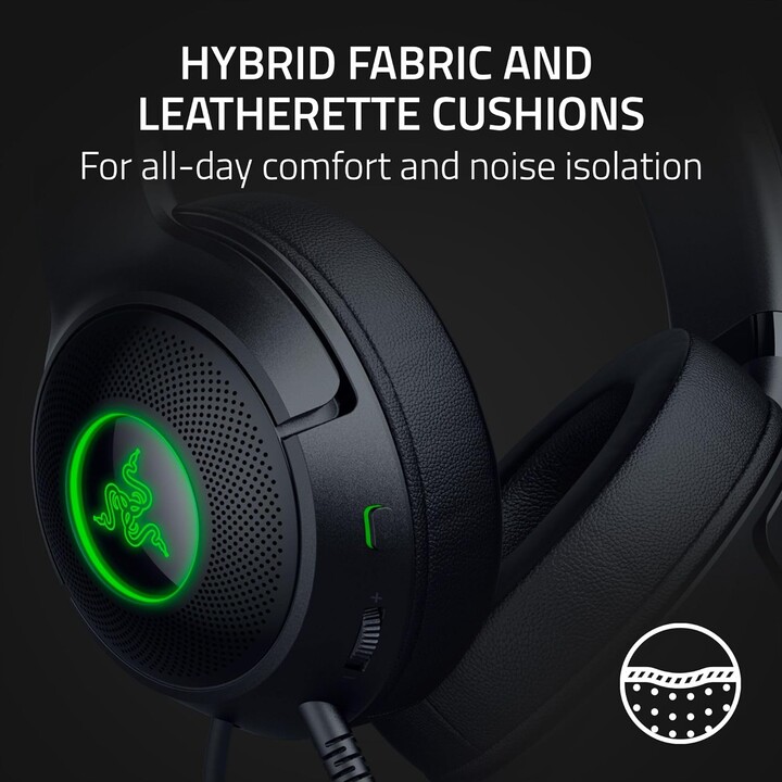 Cuffie Razer Kraken Kitty V2 Microfono cablato sull orecchio con cancellazione del rumore