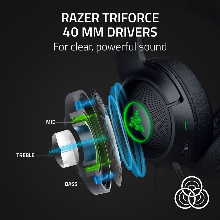 Fone de ouvido Razer Kraken Kitty V2 microfone com fio na orelha e cancelamento de ruído