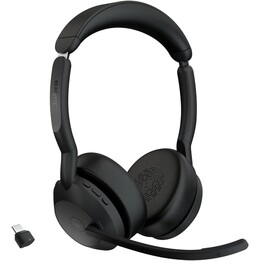 Jabra Evolve2 55 MS Stereo Link 380 USB-C without charging cradle