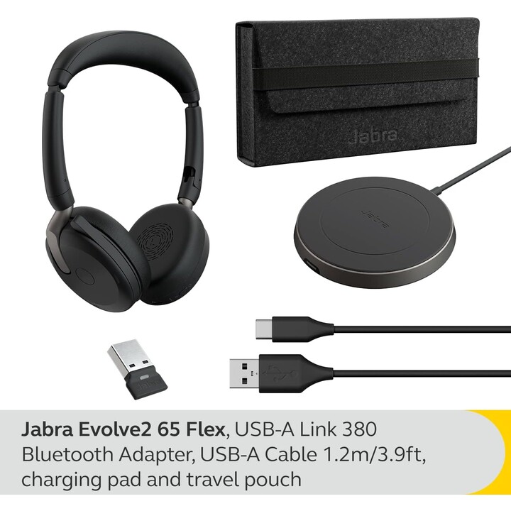 Jabra Evolve2 65 Flex UC Stereo - head