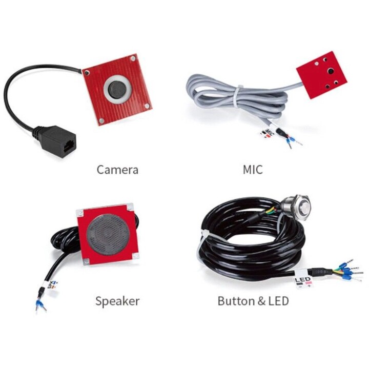 Fanvil PA2-KIT | Accessory set for PA2 | IP camera, speaker, microphone, LED button