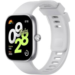 Xiaomi Redmi Watch 4 Argent - Montre Connectée avec GPS
