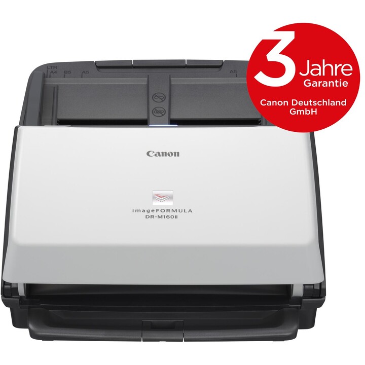 Scanner de documentos Canon imageFORMULA DR-M160II (A4, 600 x 600 dpi, 60 páginas/min., Duplex, USB)