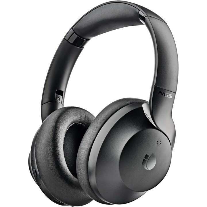 Cuffie wireless NGS Arctic Shake/ con microfono/ Bluetooth/ nere