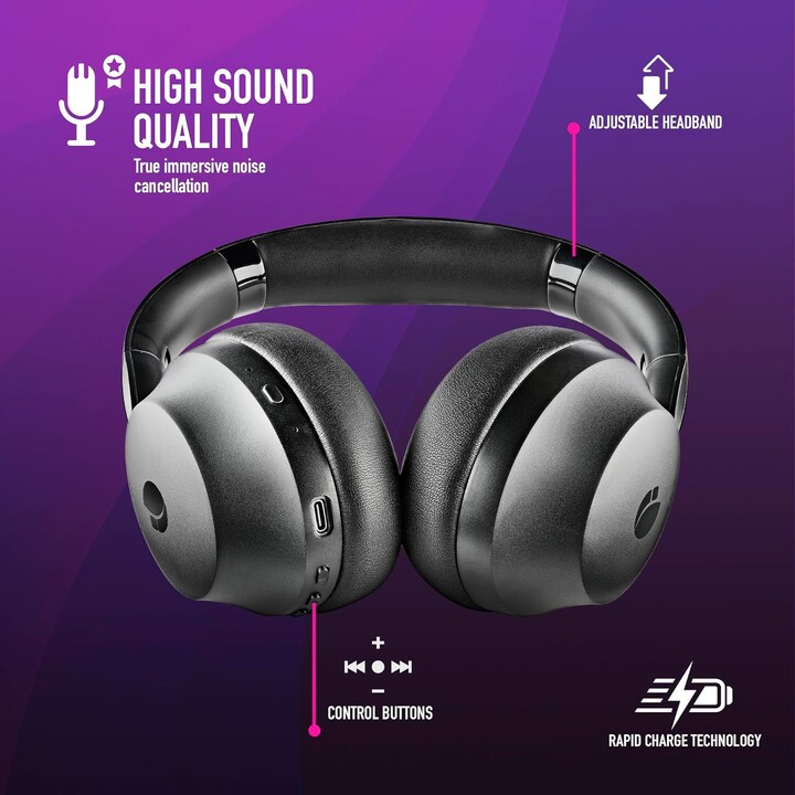 Cuffie wireless NGS Arctic Shake/ con microfono/ Bluetooth/ nere