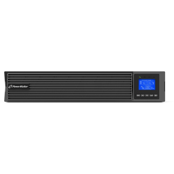 PowerWalker VFI 2000 ICR IoT Double-conversion (en ligne) 2 kVA 2000 W 8 sortie(s) CA