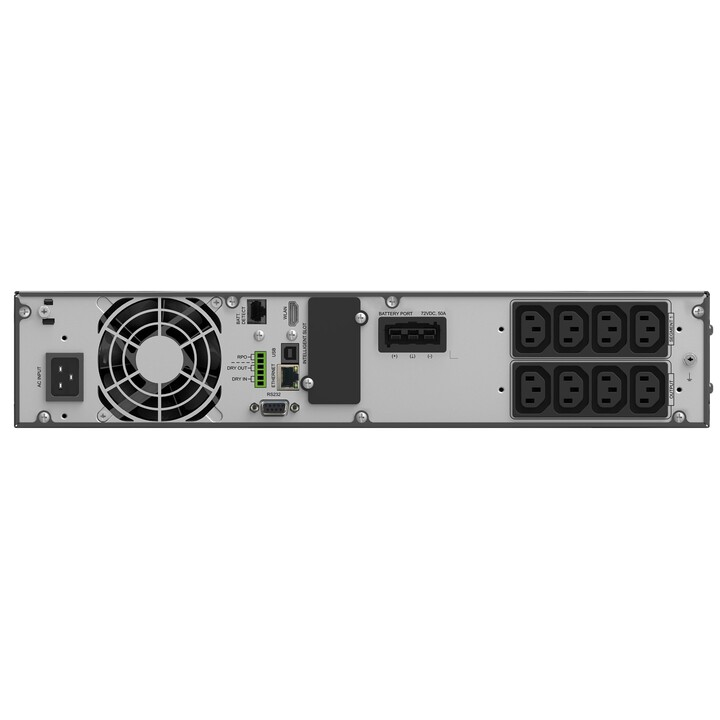 PowerWalker VFI 2000 ICR IoT Doppelwandler (Online) 2 kVA 2000 W 8 AC-Ausgänge