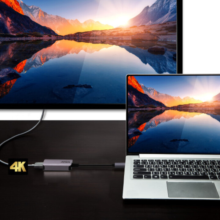 Aten USB-C-auf-4K-HDMI-Adapter