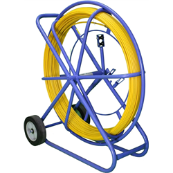 Extralink cabo extrator 9mm 150m fibra de vidro FRP amarelo