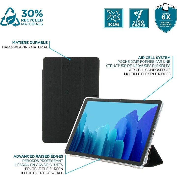 MOBILIS Edge Case para Galaxy Tab A9+ 11'' funda folio negra