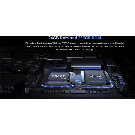 Oukitel WP33 Pro 5G 8GB/256GB Dual Sim Black