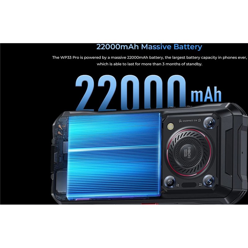 Oukitel WP33 Pro 5G 8GB/256GB Dual Sim Black