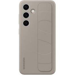 Samsung Standing Grip Case Taupe capa para telemóvel 15,8 cm (6.2") Cinzento