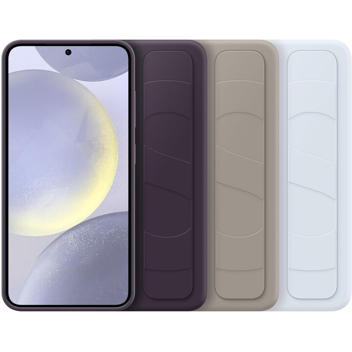 Samsung Standing Grip Case Taupe Handy-Schutzhülle 15,8 cm (6.2") Cover Grau
