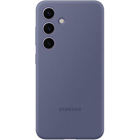 Samsung Silicone Case for the Galaxy S24 (Violet)