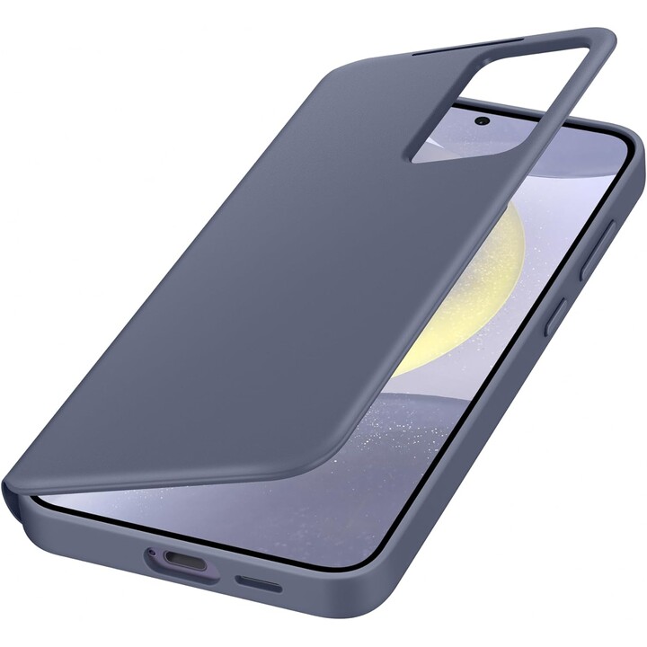 Custodia a portafoglio Samsung Smart View per Galaxy S24+ (viola)