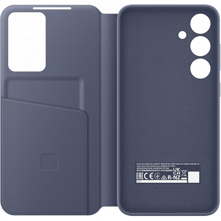 Samsung Smart View Wallet Case for the Galaxy S24+ (Violet)