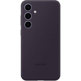 Samsung Silicone Case for the Galaxy S24+ (Dark Violet)