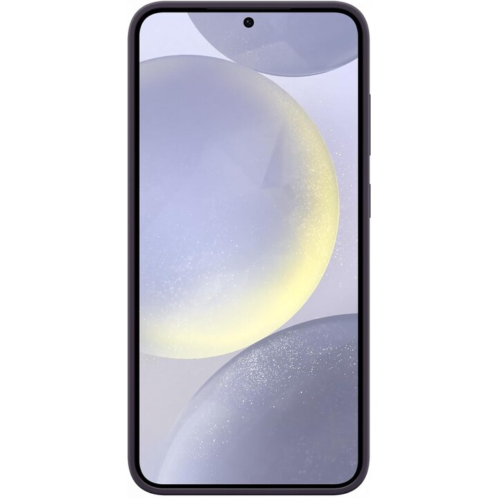 Funda de Silicona Samsung para el Galaxy S24+ (Violeta Oscuro)