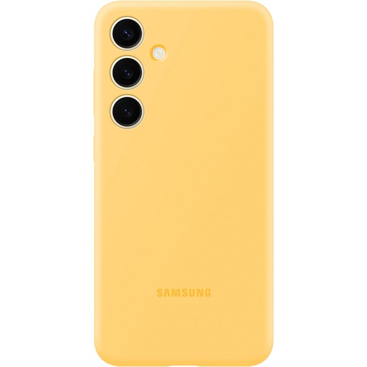Samsung Silicone Casefürdas Galaxy S24+ ( Gelb )