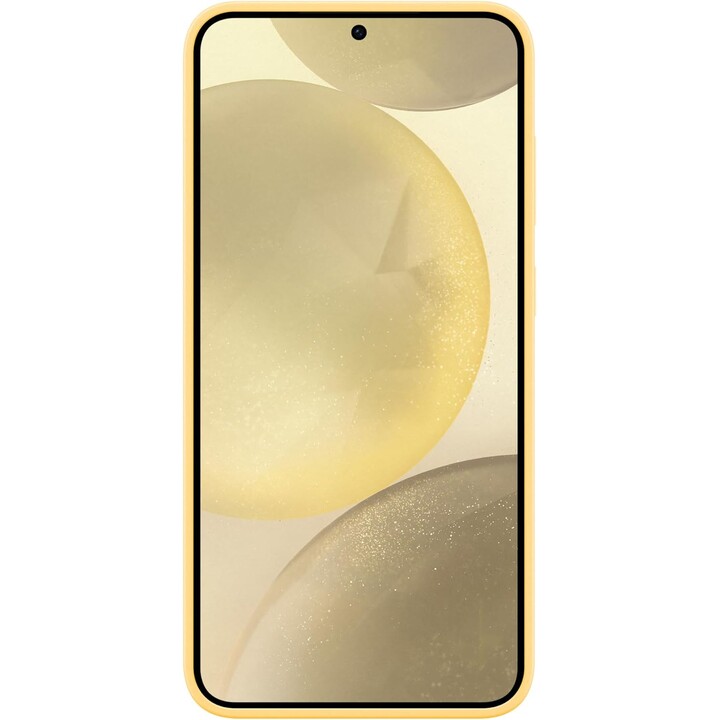 Funda de Silicona Samsung para el Galaxy S24+ (Amarillo)