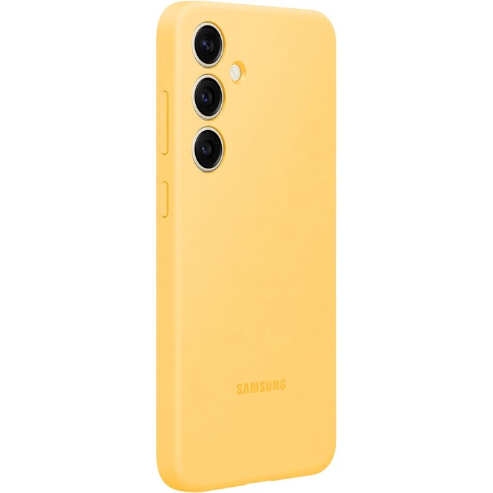 Funda de Silicona Samsung para el Galaxy S24+ (Amarillo)