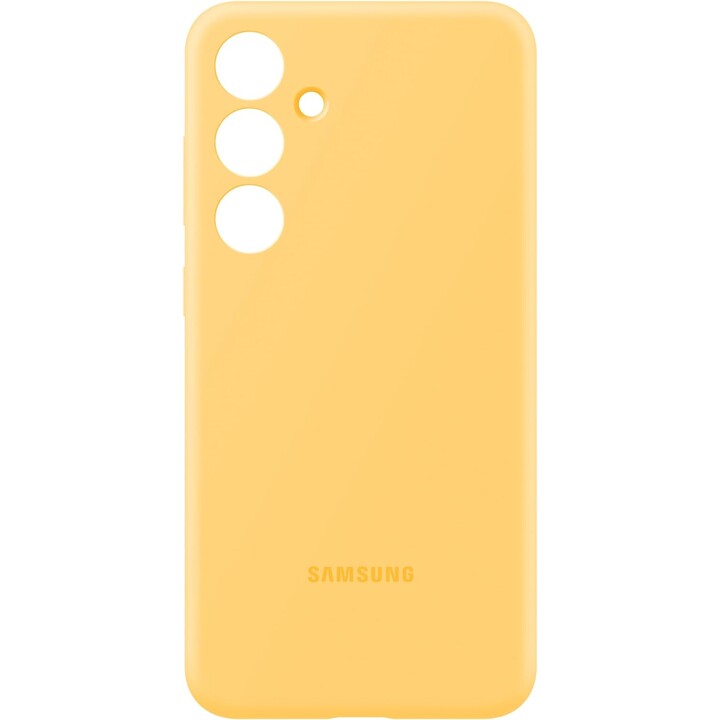 Samsung Silicone Case for the Galaxy S24+ ( Yellow )