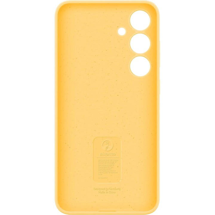 Funda de Silicona Samsung para el Galaxy S24+ (Amarillo)
