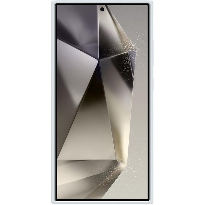 Samsung Silicone Case for the Galaxy S24 Ultra (White)