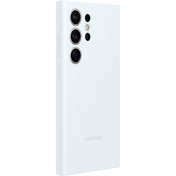 Samsung Silicone Casefürdas Galaxy S24 Ultra (White)
