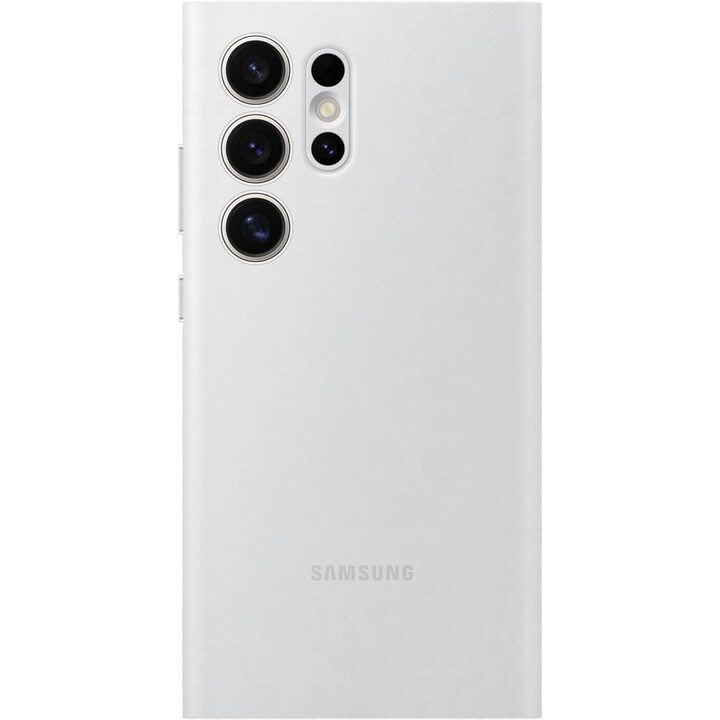 Samsung Smart View Wallet Case for the Galaxy S24 Ultra (White)