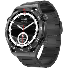 DT NO.1 Ultra Mate Preto com Bracelete Metálica Preta
