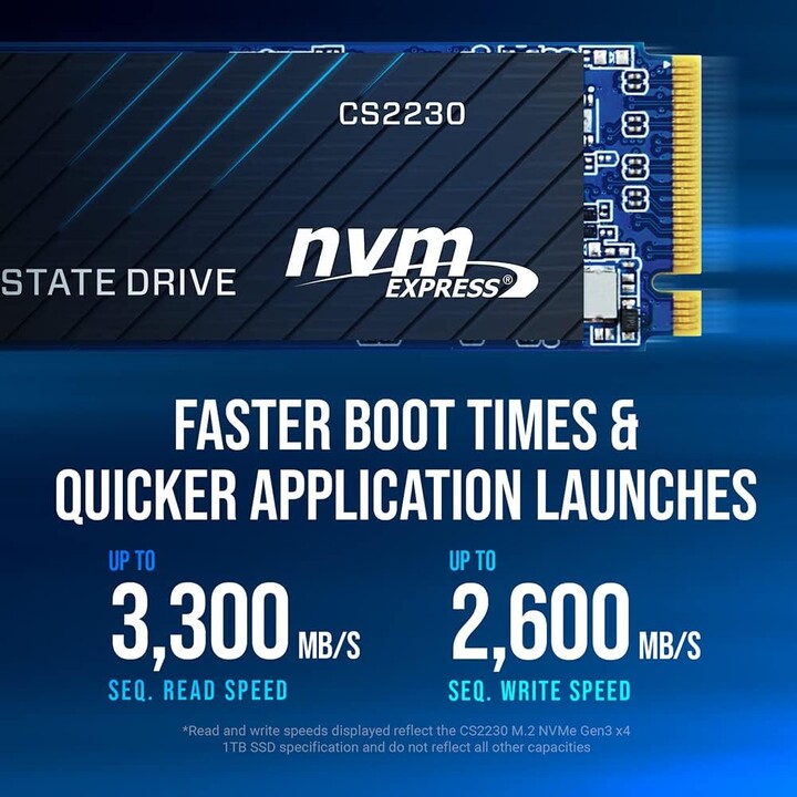 SSD PNY CS2230 da 1TB M.2 PCIe NVMe