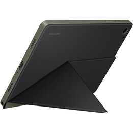 Capa de livro Samsung, capa preta estilo livro para Samsung Galaxy Tab A9