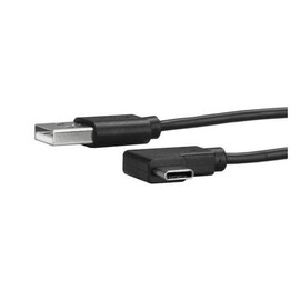 Cable 1m usb-a a usb-c acodado