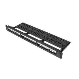 Painel de conexão Lanberg PPKS-1124-B 1U