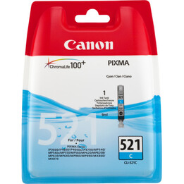 Canon Cli-521 C Ink Cartridge 1 Piece(s) Original Cyan