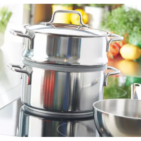 Demeyere APOLLO 7 40850-361-0 cacerola 8 L Alrededor Plata
