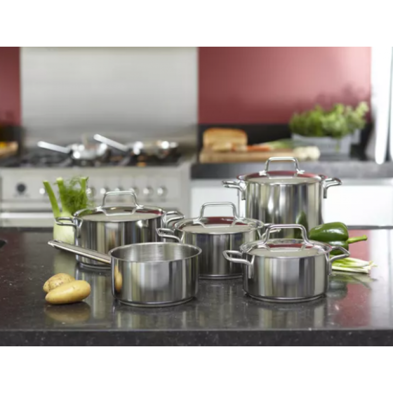 Demeyere APOLLO 7 40850-361-0 cacerola 8 L Alrededor Plata