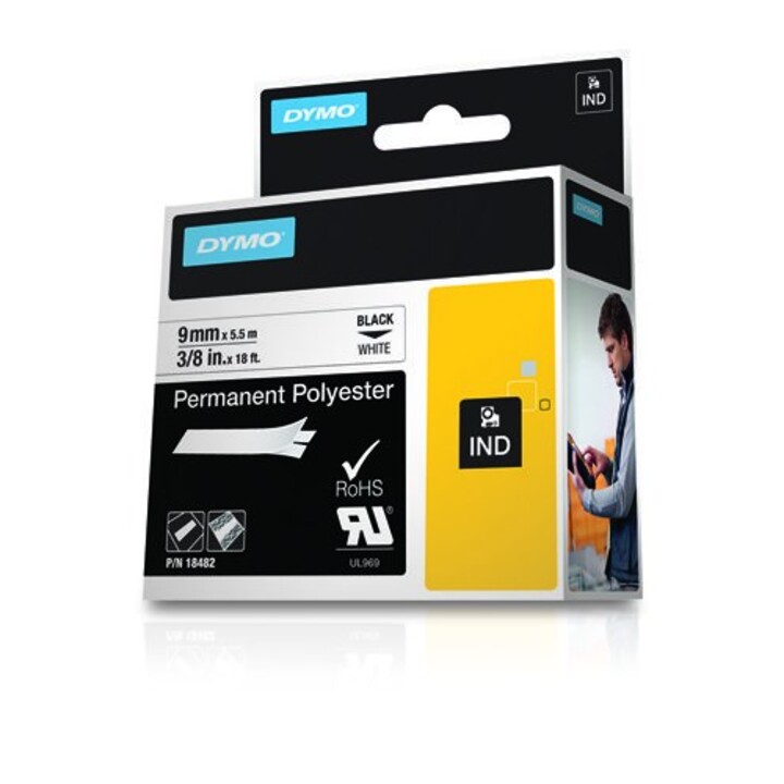 DYMO IND Permanente Polyester