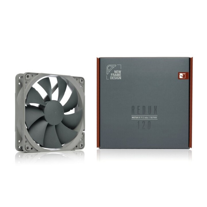 Noctua NF P12 redux-1700 PWM Carcasa del ordenador Ventilador 12 cm Gris