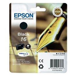 Cartucho de tinta Epson original nº 16 / preto