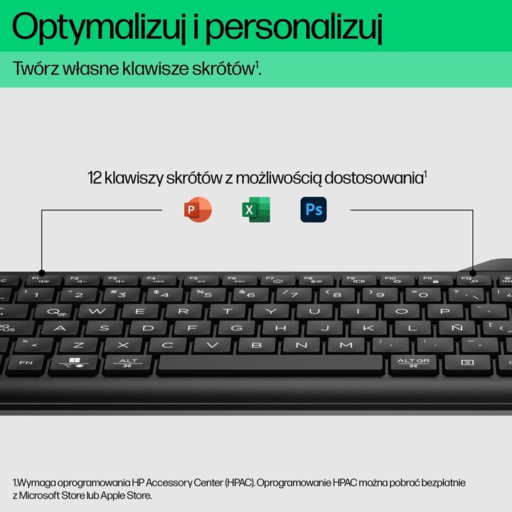 Teclado multidispositivo HP Bluetooth 460
