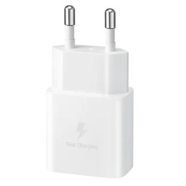 Chargeur 15w sans câble usb-c blanc