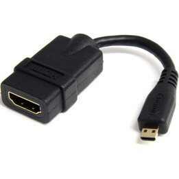 Startech HDMI-Buchse / Micro-HDMI-Stecker-Adapter 0,12 m