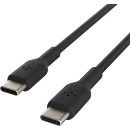 Câble USB-C mâle / USB-C mâle Belkin 2m noir